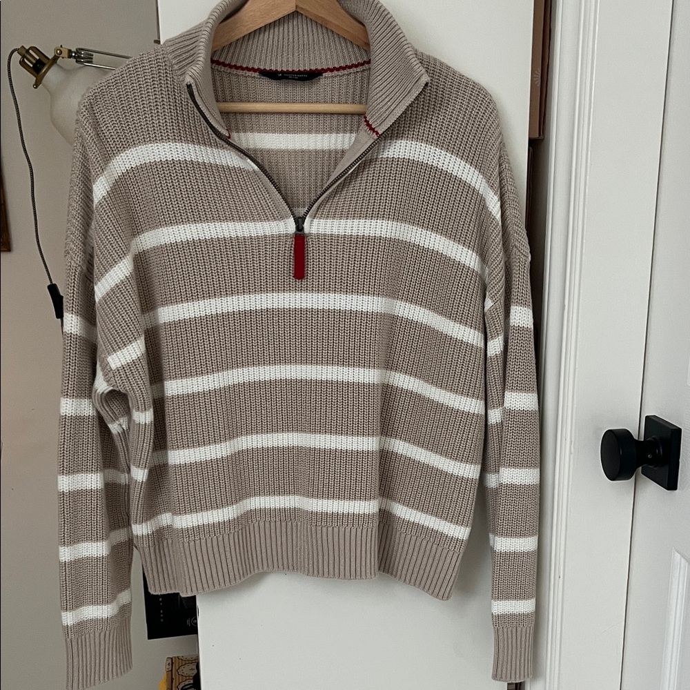 1/4 Zip Pull Over Sweater